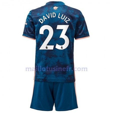 Maillot de Foot Arsenal David Luiz 23 Troisième 2020-21 - Enfant Maillot de Foot Arsenal David Luiz 23 Troisième 2020-21 - Enfant
